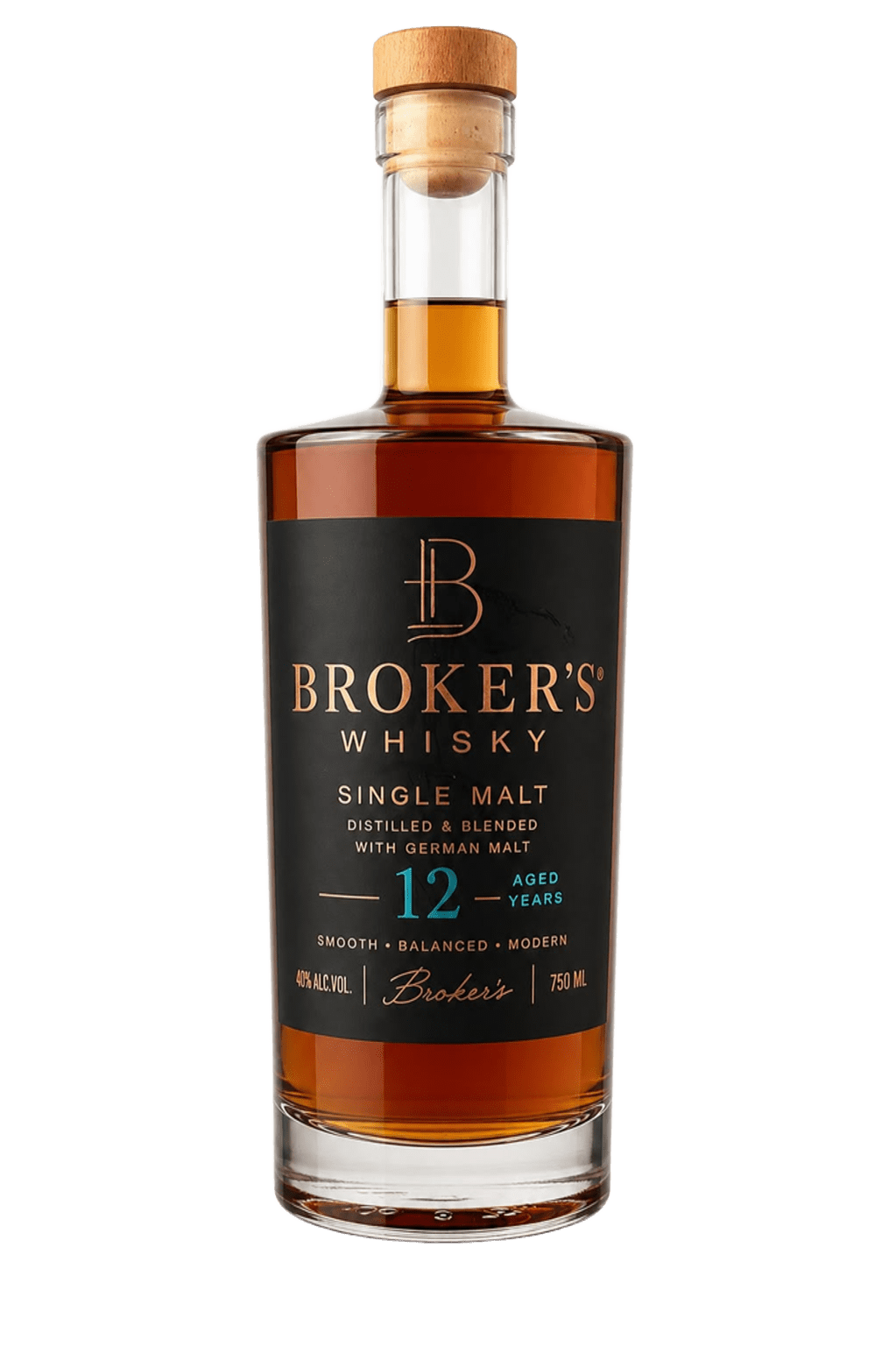 Broker's Whisky Single Malt Aged 12 Years